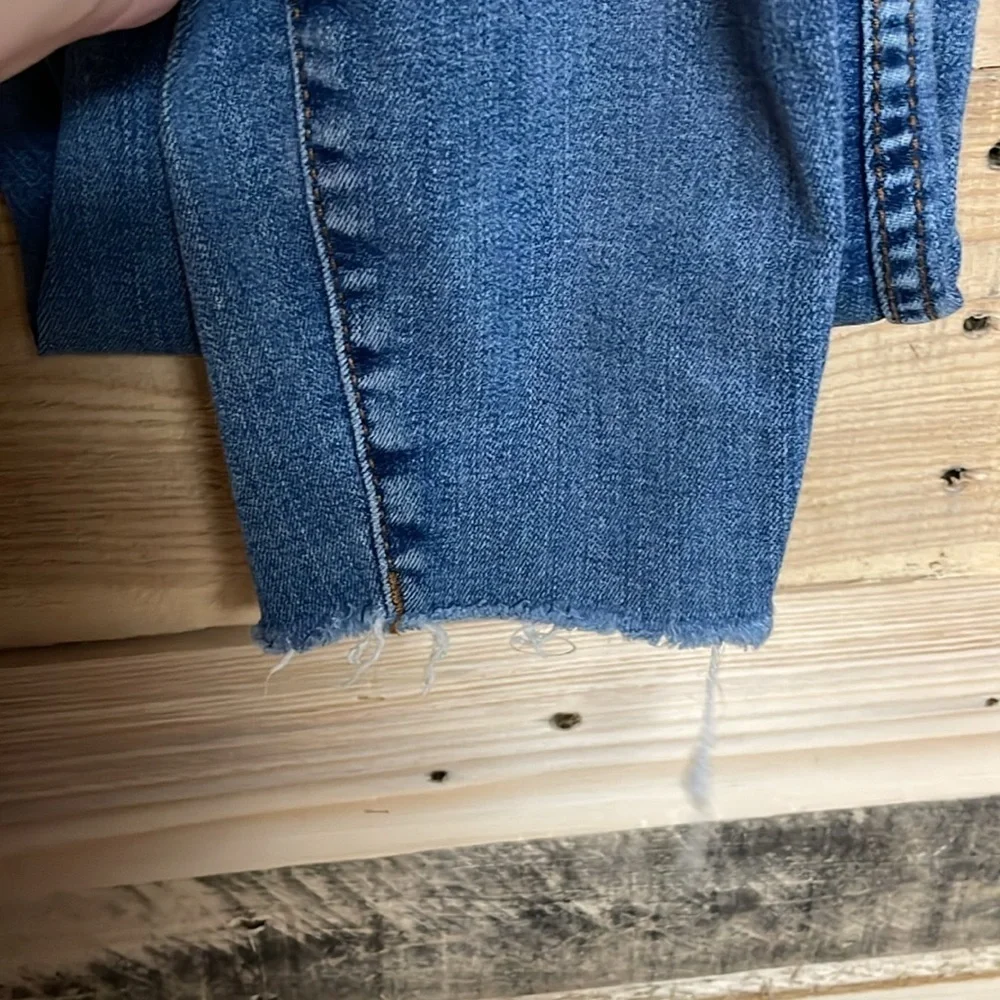 Kut from the Kloth size 10 Donna high rise fab ab ankle skinny button up jean - Picture 8 of 12